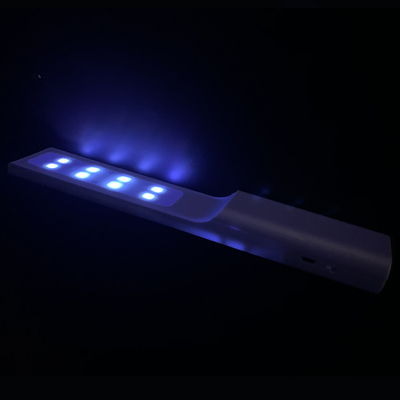 Portable varinha do esterilizador da luz uv do diodo emissor de luz de 4 watts, bateria Handheld do lítio da esterilização 18650 da luz uv