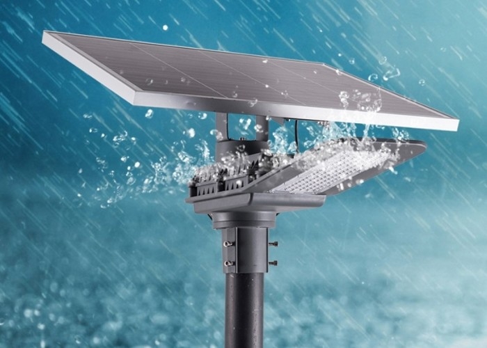Lâmpadas de rua solares exteriores de SMD 30W IP65 120 LM/W com o painel solar da bateria