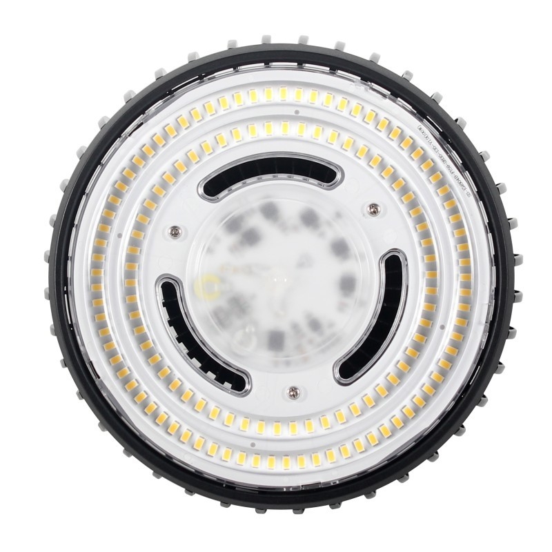 A luz alta da baía do diodo emissor de luz do UFO de IP65 80w, E27 E39 E40 baseia as luzes conduzidas 8000lm do armazém
